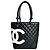 Chanel Medium Cambon Tote Bag aus Kalbsleder Schwarz/Weiß