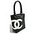 Chanel Medium Cambon Tote Bag aus Kalbsleder Schwarz/Weiß - Ansicht 2