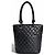 Chanel Medium Cambon Tote Bag aus Kalbsleder Schwarz/Weiß - Ansicht 7