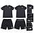Ensemble The North Face T-shirt et Short Noir Imprimé