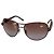Chopard Brown Metal Aviator Sunglasses with Pearls