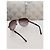 Chopard Brown Metal Aviator Sunglasses with Pearls - view 6