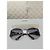 Kenzo Sonnenbrille aus silberfarbenem und schwarzem Metall - Ansicht 10