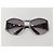 Kenzo Sonnenbrille aus silberfarbenem und schwarzem Metall - Ansicht 9