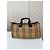 Burberry Borsa da Viaggio Nova Check in Tela e Pelle - vista 4