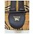 Burberry Borsa da Viaggio Nova Check in Tela e Pelle - vista 9