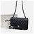 Timeless Borsa Chanel Flap Bag Classic Medium in pelle nera - vista 3