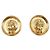 Chanel Vintage CC Round Clip-On Metal with Gripoix - Ansicht 2