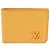 Louis Vuitton Saffron Leather Bi-fold Wallet