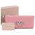 Portafoglio bi-fold in pelle rosa Miu Miu