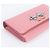 Portafoglio bi-fold in pelle rosa Miu Miu - vista 5