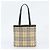 Burberry Nova Check Ledertote - Ansicht 3