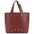 Céline Bolso Tote de piel con tachuelas Celine