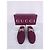 Mules Gucci en lona monogramada burdeos - vista 14