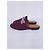 Mules Gucci en lona monogramada burdeos - vista 2