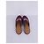 Mules Gucci en lona monogramada burdeos - vista 5