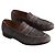 Mocassini Salvatore Ferragamo in pelle grigia - vista 3