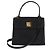Bolsa de mão em couro preto Céline