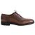 Chaussures à lacets Berluti en cuir marron