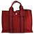 Hermès Handtasche Bordeaux Baumwolle