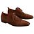 Scarpe stringate Etro in camoscio marrone - vista 3