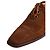 Scarpe stringate Etro in camoscio marrone - vista 4