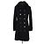 Abrigo de lana negro Burberry
