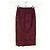 Dolce & Gabbana bordeaux Rock aus Baumwolle - Ansicht 3