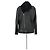 Autre Marque Giacca Alice Balas in pelle nera