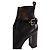 Stivali Louis Vuitton in pelle nera con fibbia - vista 4