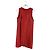 Vestido Balenciaga de cuero rojo
