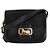 Céline Triomphe Vintage Schultertasche schwarz