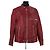 Autre Marque Alice Balas Leather Jacket Burgundy