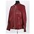 Autre Marque Alice Balas Leather Jacket Burgundy - view 2