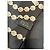 Pañuelo Chanel negro con perlas - vista 5