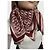 Oblique Foulard Dior Diortwin bordeaux blu - vista 7