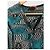 Missoni Print Kurzkleid Grün Schwarz Weiß Wolle M - Ansicht 2