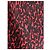 Autre Marque Foulard Saint Laurent rosso - vista 4