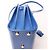 Autre Marque Saint Laurent Paris Sac de Jour Nano Leather 2Way Handbag Blue 340778 - vista 14