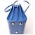 Autre Marque Saint Laurent Paris Sac de Jour Nano Leather 2Way Handbag Blue 340778 - vista 15