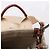 Borsa a mano 2Way Chloé Woody North South in tela e pelle Beige x Brown - vista 6