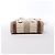 Borsa a mano 2Way Chloé Woody North South in tela e pelle Beige x Brown - vista 7
