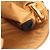 Borsa a pochette Fendi Triplet in pelle x borchie marrone 8BS001 - vista 9