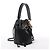 Borsa a tracolla 2Way Mon Tresor Mini in pelle Fendi in nero 8BS010 - vista 2