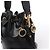 Borsa a tracolla 2Way Mon Tresor Mini in pelle Fendi in nero 8BS010 - vista 5