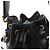 Borsa a tracolla 2Way Mon Tresor Mini in pelle Fendi in nero 8BS010 - vista 6