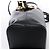 Borsa a tracolla 2Way Mon Tresor Mini in pelle Fendi in nero 8BS010 - vista 9