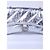 Borsa a tracolla Balenciaga Crush XS Argent in pelle - vista 4