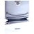 Borsa a tracolla Balenciaga Crush XS Argent in pelle - vista 9