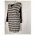 Lanvin Black & White Geometric Print Viscose & Polyester Dress - view 3